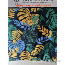 Gewebter Rayon Nylon gedruckter Stoff